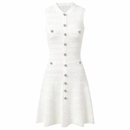 Textured Knit Mini Dress