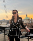 Black Tweed Blazer