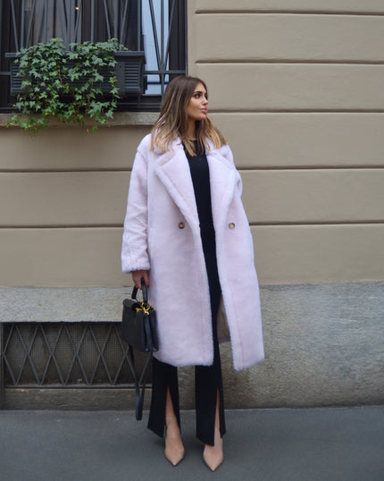 Poppy Wool Long Coat — Poppy™ Fabric