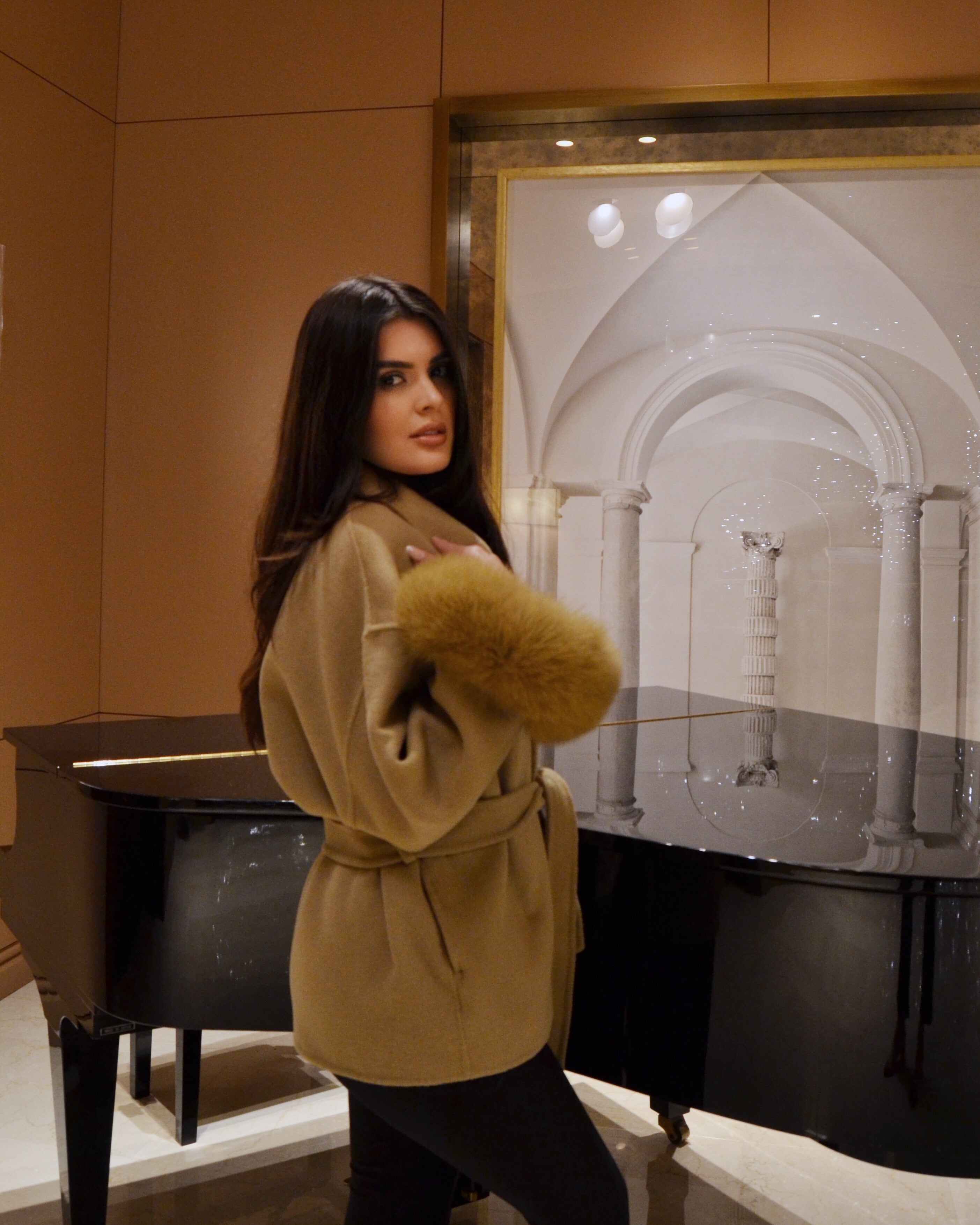 Delina - Cappotto corto in doppia lana merino